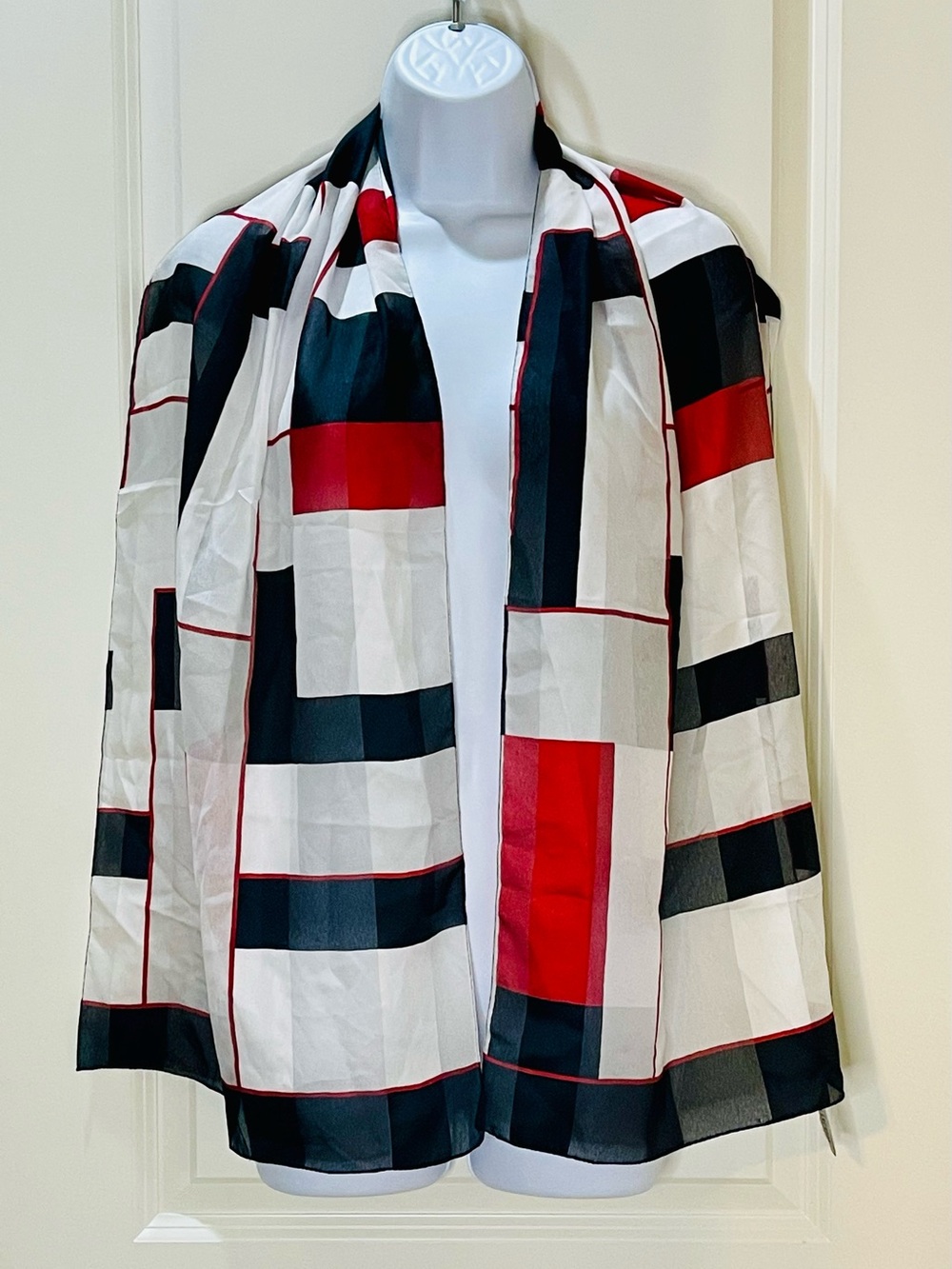Vintage Collection XIIX Scarf Made in Italy Oblong 16x61